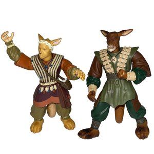Warriors of Virtue Action Figures Chi & Tsun Kangaroo Warriors